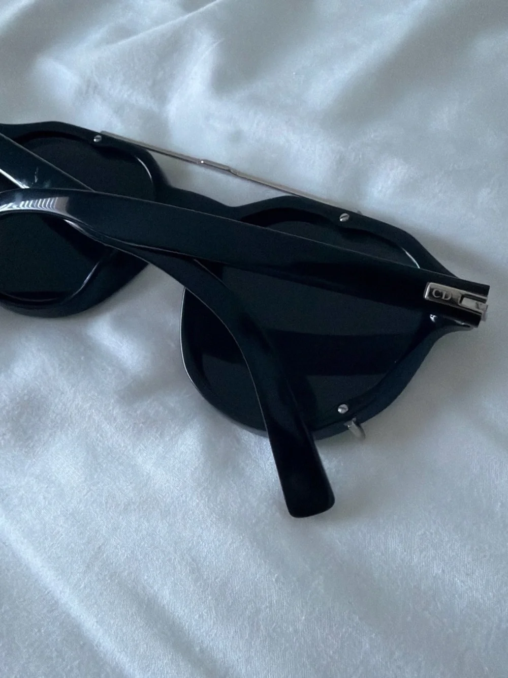 DiorBlackSuit RI Black Pantos Sunglasses